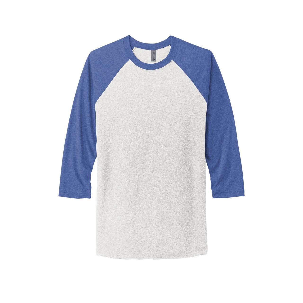 Next Level Unisex Tri-Blend 3/4-Sleeve Raglan T-Shirt